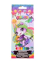 Карандаши цветные Premiere Publishing, Poopsie, 12 цветов 3 мм