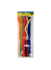 Пушистая проволока, 10 цветов, 30 см, 50 штук в пакете