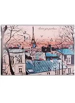 Альбом для рисования Unnika, "Крыши Парижа", А4, 40 листов