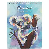 Скетчбук «Животные в акварели», 80 листов, А4