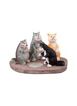 Фигурка Кошачья компания (6см) (450-356)