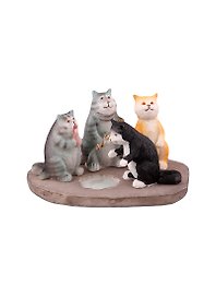 Фигурка Кошачья компания (6см) (450-356)