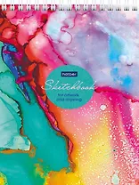 Скетчбук А5 32л "Цветные грезы" 160г/м2, тв. переплет