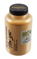 Новогодняя соль для ванны мерцающая с шиммером Праздничная ель (банка) (550 г)