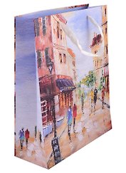 Пакет А4 32*26*10 "Прогулка. Basic" нейтр., бум.мат.ламинат