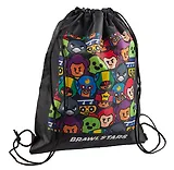 Мешок для сменной обуви "Brawl Stars. Команда героев Brawl Stars " 1отд., 320*410мм