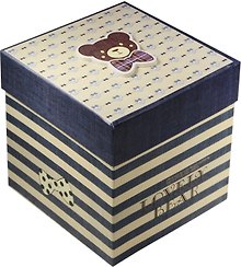 Коробка подарочная "Мишка" 15,5*15,5*15,5см