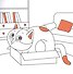 Озорные коты. Раскраска с глиттером - 1