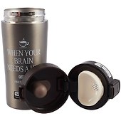 Термостакан When you brain needs a hug (металл) (380мл) (12-8999-6033) - 2