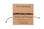 Браслет Морзе Always and Forever (12-202509-BR-ZJ4327)
