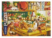 Пазл «Котики бывают разными» 1500 элементов, Hatber - 2