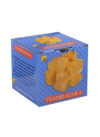 Деревянная игрушка Головоломка-6 (ИД-4196) (Рыжий кот) (7-99л.)