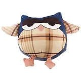 Мягкая игрушка Сова в клеточку(текстиль)(19х19)