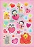 Сердечки. 100 наклеек - 2