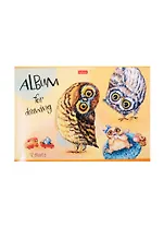 Альбом для рисования Hatber, "Милые зверушки", А4, 12 листов, в ассортименте