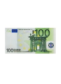 Сувенир Наклейка 100 евро уп. 20шт. NA0000003