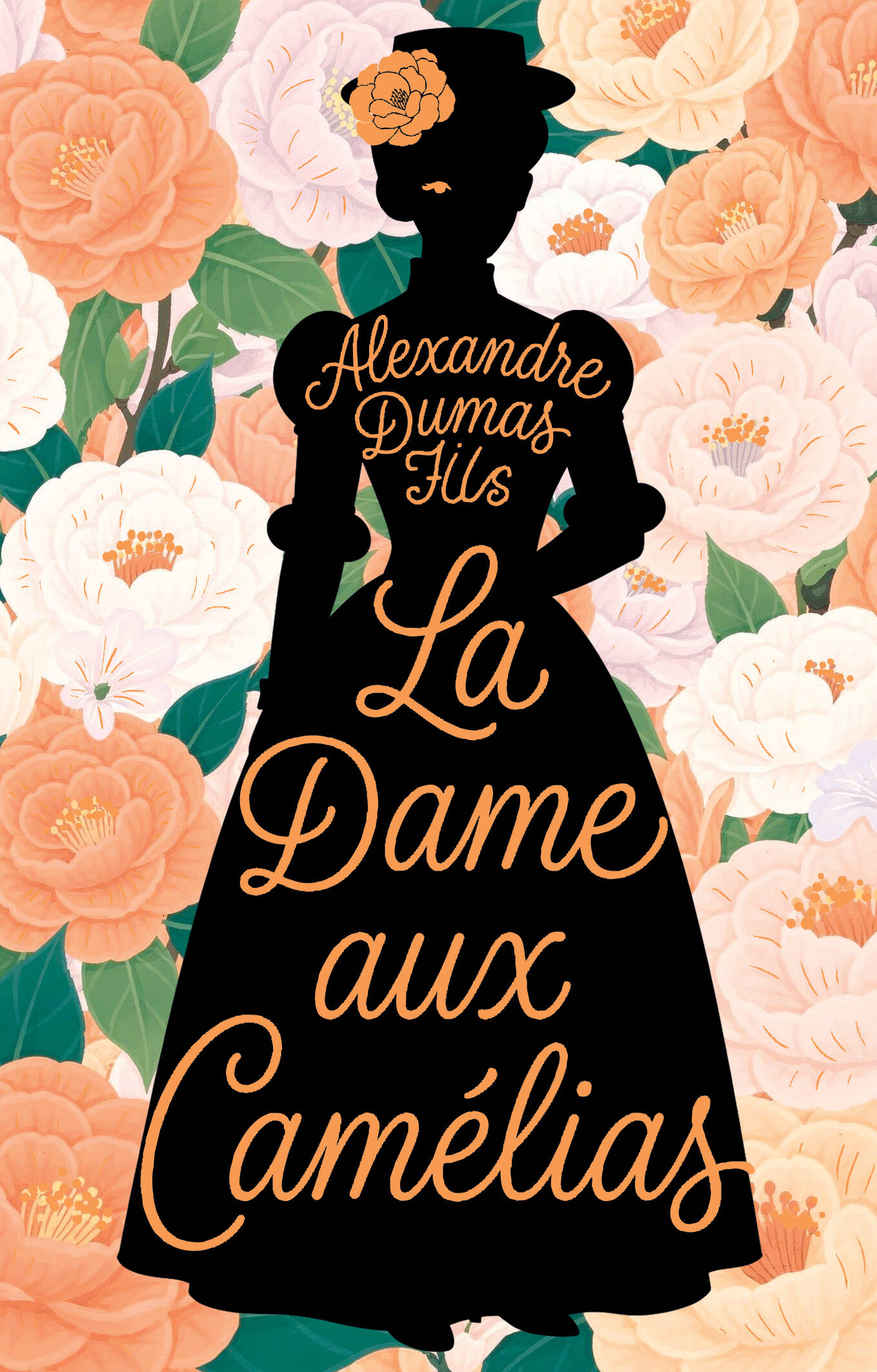 Обложка книги «La Dame aux Camélias = Дама с камелиями»