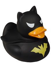 Игрушка для купания LiLaLu Уточка темный герой