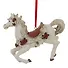 Фигурка декоративная подвесная Лошадка красная (12х4х9) (821629) - 1