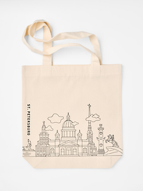 Сумка «Санкт-Петербург» светлая 

