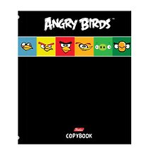 Тетрадь на кольцах «ANGRY BIRDS» 160 листов в клетку, А5, сменный блок - ANGRY BIRDS