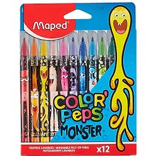 Фломастеры «Color'peps Monster» Maped, 12 цветов