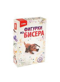 LORI Бис-055 Фигурки из бисера Тузик (набор для творчества) (8+) (коробка)