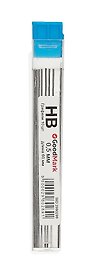 Грифели для механических карандаше, GoodMark, 0,5 мм, HB, 10 штук