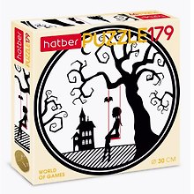 Пазл «W-wednesday» 179 элементов, круглый, Hatber