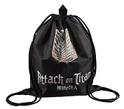 Мешок для сменной обуви "Атака Титанов. Герб. Сезон 1-3" 41 х 49 см, 1 отделение