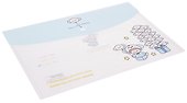 Папка -конверт «Sell happiness» А4 на кнопке - 1