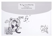 Папка-конверт А4 на кнопке "Котики", ассорти