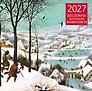 Календарь 2027г 300*300 "Шедевры мировой живописи" настенный, на скрепке