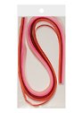Бумага для квиллинга в пакете с подложкой (3mm) (120 листов) (52cm) оттенки красного (11-23988