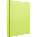 Папка архивная 35мм А4 "Neon" 4 кольца, желтый
