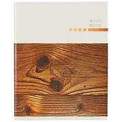 Тетрадь в клетку Listoff, "Древесная текстура", 80 листов, в ассортименте
