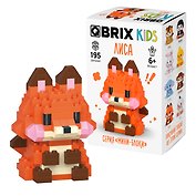 Конструктор QBRIX KIDS серия "Мини-блоки" Лиса