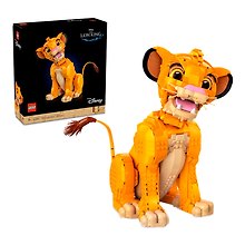 LEGO Disney: Король Лев Молодой Симба, 1445 деталей (43247)