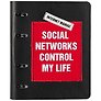 Тетрадь на кольцах «Network» 120 листов в клетку, А5, сменный блок - Infolio