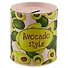 Копилка Бочка Avocado style (10х9) (металл) - 0