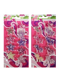 Набор бисера MultiArt Vy Little Pony различных цв. (22306-MLP) (184128) (3+) (блистер) (рус. уп.) (в кор. 6х12шт)