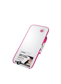Доска магнитно-маркерная 15*29см, маркер с губкой для стирания, 1 магнит, LOOKING