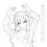 Anime! Раскраска для работы маркерами: 32 проекта с любимыми героями: Шаблоны для выкрасов к каждому рисунку - 1