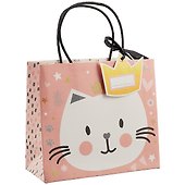 Пакет А5 16*18*8 Princess Cat дет., бум.мат.ламинат - 0