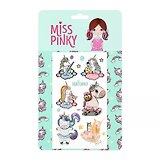 Татуировки переводные `MISS PINKY` `BASIC` 9,5x5,7 (181185)