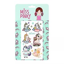 Татуировки переводные `MISS PINKY` `BASIC` 9,5x5,7 (181185)