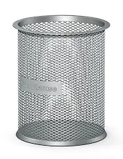 Стакан для пишущих принадлежностей "Compass", Classic, сетчат.металл, серебряный, Erich Krause