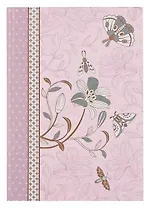 Книга для записей A5 96л кл. "Muse" тв. переплет, Hatber