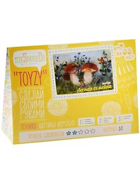 Набор для творчества Toyzy. Картина из шерсти «Лесная семейка»