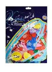 Шар надувной из латекса С Днем Рождения (ассорти) (1шт) (12-01462-С1)